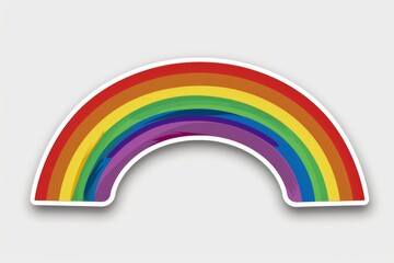 LGBTQ Pride healthcare discrimination. Rainbow collaboration colorful pride parade path diversity Flag. Gradient motley colored self guidance LGBT rights parade festival cerulean diverse gender