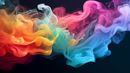 Obraz premium Abstract background of smoke or steam