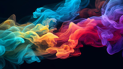 Fototapeta premium Abstract background of smoke or steam