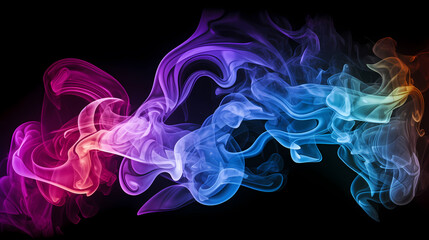Obraz premium Abstract background of smoke or steam