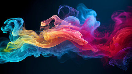 Obraz premium Abstract background of smoke or steam