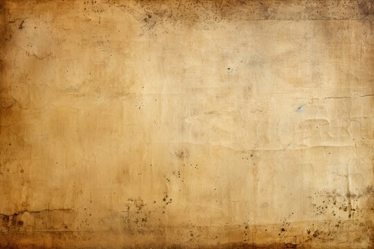 Weathered and Old Paper Texture - Antique and Aged Parchment with Detailed Distressed Background