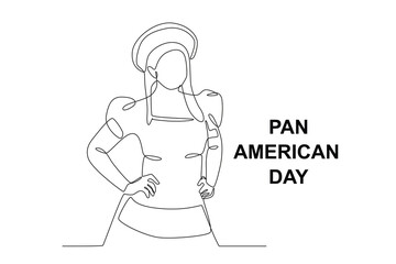 Pan American Day costume