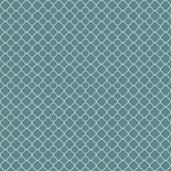 Arabesque Mosaic. Geometric Trellis Tile. Quatrefoil Arabian Ethnic Tesselation. Seamless Persian Pattern. Traditional Seamless Moroccan pattern