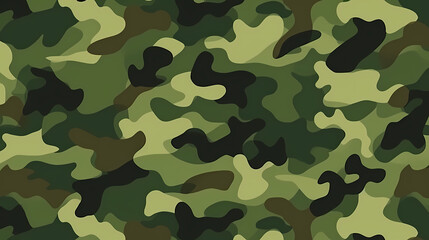 Fototapeta premium Camouflage seamless pattern