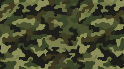 Fototapeta premium Camouflage seamless pattern