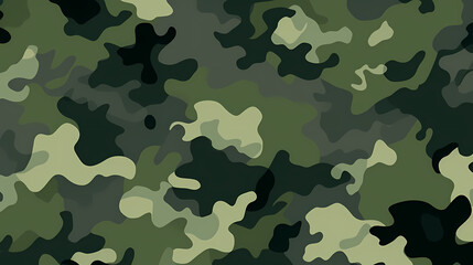 Fototapeta premium Camouflage seamless pattern