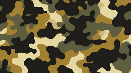 Naklejka premium Camouflage seamless pattern