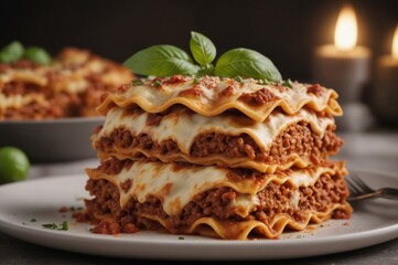 Gourmet classic lasagne picture