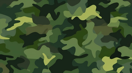 Camouflage seamless pattern