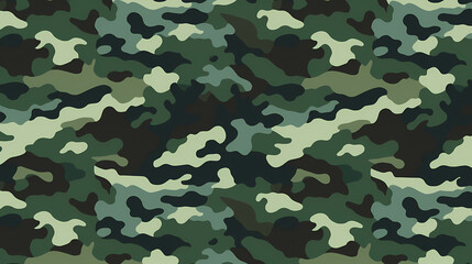 Fototapeta premium Camouflage pattern illustration