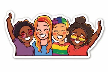 LGBTQ Pride anti war movement. Rainbow group solidarity colorful strand diversity Flag. Gradient motley colored crimson red LGBT rights parade festival coming out day diverse gender illustration