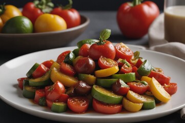 Delicious mixed ratatouille picture