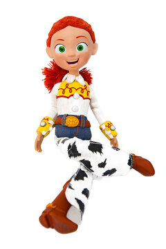 Jessie - a cowgirl rag doll who appears in Toy Story movie made by the Disney - Pixar.