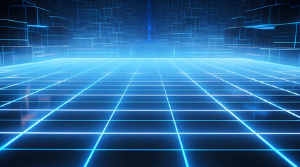 Dark mesh on background, big data and cybersecurity