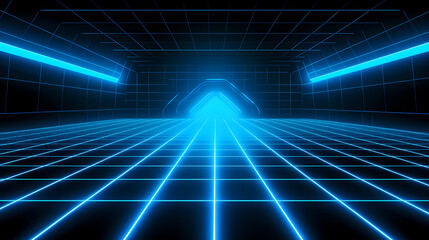 Naklejka premium Dark mesh on background, big data and cybersecurity