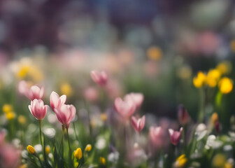 Obraz premium wild flowers meadow