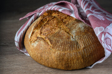 delicious homemade whole grain bread fresh from the oven 5
