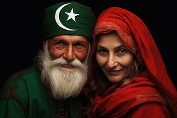 Pakistan day: celebrating unity, freedom, and heritage in a symphony of green and white, honoring the nation's journey towards independence and prosperity on this historic occasion.