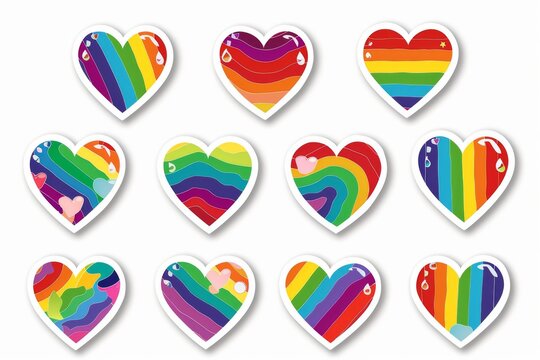 LGBTQ Pride lgbtq+ music. Rainbow artistic creation colorful national coming out day diversity Flag. Gradient motley colored internet freedom LGBT rights parade festival apprentice diverse gender