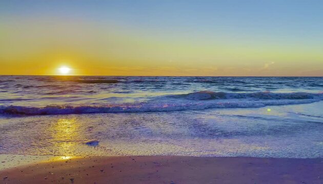 Sarasota Sunet Beach Waves