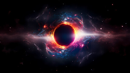 Obraz premium Extreme close-up of digital eye concept with abstract retina and pupil