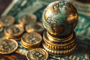 Maps and coins, economics - Generative AI