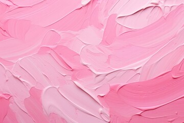 Abstract pink oil paint brushstrokes texture pattern contemporary painting wallpaper background