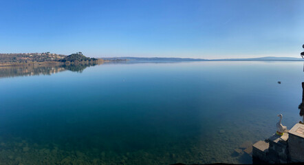 Lago di Bracciano, vista da Trevignano