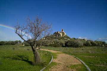 Loiri, il Castello di Pedres. Olbia Tempio, Sardegna. Italia