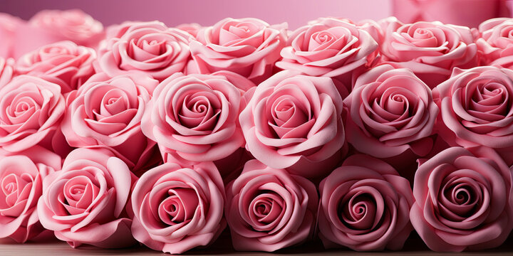 The delicate petals of a rose, each one unfolding to reveal its soft, velvety texture and sweet f