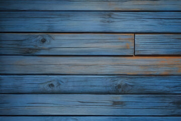 blue and orange and dark and dirty wood wall wooden plank board texture background
