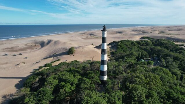 Reserva Natural Faro Querand&iacute;, Mar Azul, Villa Gesell, Buenos Aires, Argentina