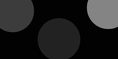 Black round paper note on a black background. brainstorming template with copy space, elegant and simple wallpaper