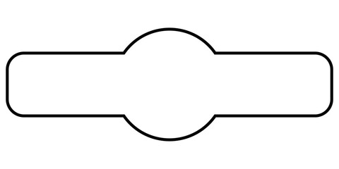 Decorative black frames border