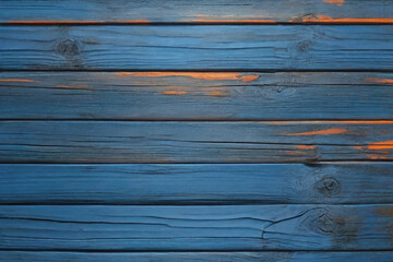 blue and orange and dark and dirty wood wall wooden plank board texture background