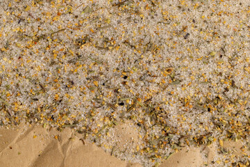 salt mixed with spices for cooking
