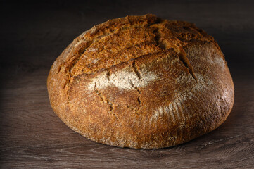 delicious homemade whole grain bread fresh from the oven 11