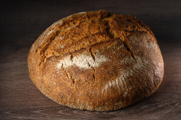 delicious homemade whole grain bread fresh from the oven 12