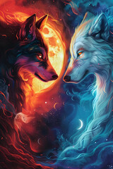 Cosmic Wolves Duality