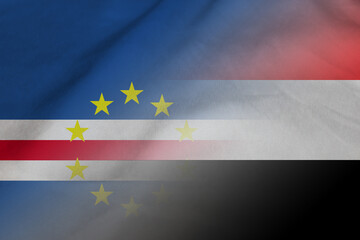 Cape Verde and Sudan official flag international negotiation SDN CPV