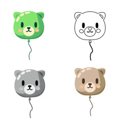 Collection of animal shaped balloons. Inflatable Animal Shaped Balloons for Kids Parties