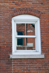 Fototapeta na wymiar window in wall