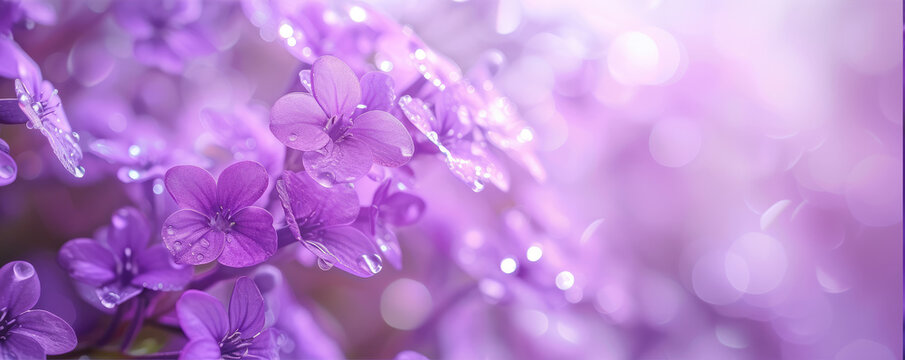 abstract purple flower  background