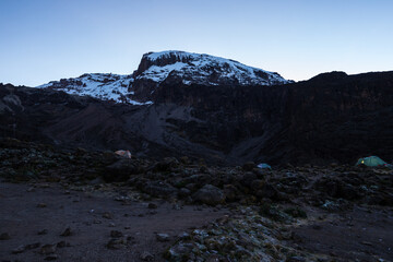 Twilight Serenity at Barranco Camp, Mt. Kilimanjaro