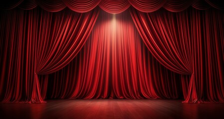  The stage is set for a captivating performance