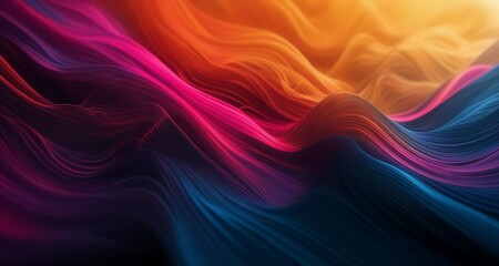 Vibrant abstract wave, perfect for energetic backgrounds