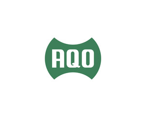 AQO logo design vector template