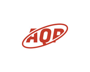 AQP logo design vector template