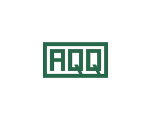 AQQ logo design vector template